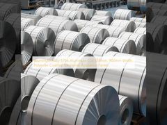 Alüminyum Alaşımı 5754 Ev Aygıtları Panelleri için Alüminyum Bobin (0,6 mm, 900 mm Genişliği, Poliester Kaplama)