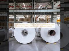 Alüminyum Alaşımlı 5052 Alüminyum Bobin Rüzgar Türbini Kaporta Kapağı (2,0–3,0 mm | Özel Genişlik | Polyester Kaplama)