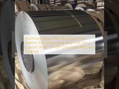 Alüminyum Alaşımlı 1100 Alüminyum Rulo Dış Cephe Dekoratif Şerit (0,8 mm | Özel Genişlik | PVDF Korozyona Dirençli Kaplama)