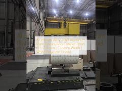 Alüminyum Alaşımlı 1060 Alüminyum Plaka Dağıtım Kabini Paneli (1,5–2,0 mm | Özel Genişlik | Beyaz Polyester Kaplama)