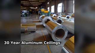 30 Yıllık Alüminyum Tavan Panelleri Dayanıklı ve Hafif