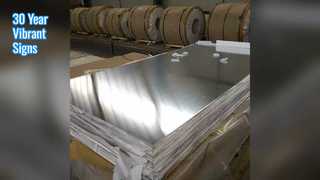 30 Yıllık Tabela Alüminyum Levha RAL Rengi