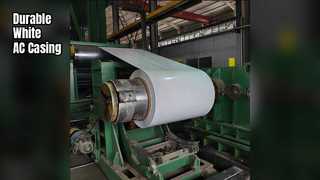 AC Üniteler için Alüminyum Bobin Dayanıklı Beyaz Kaplama