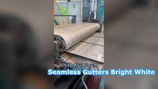 Beyaz alüminyum çukur bobini