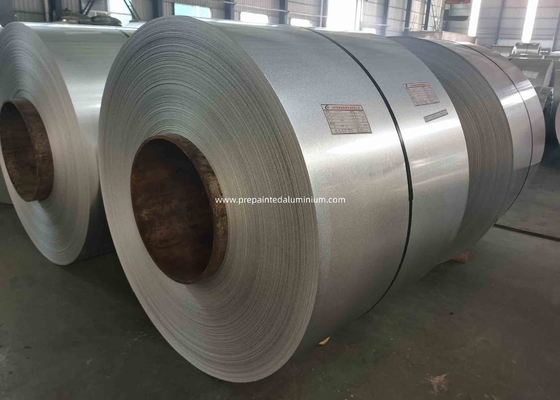 Aluminium Coated Steel Coil Hazardous Substance Free Passivation Oiled For Heat Furnace