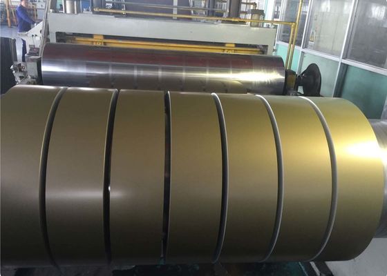Alaşım 3003 Alüminyum Şerit Gümüş Renkli Kaplı Alüminyum Bobin 1.00mm Kalınlık 30mm Genişlik Kanal Mektup Yapımı için Kullanılır