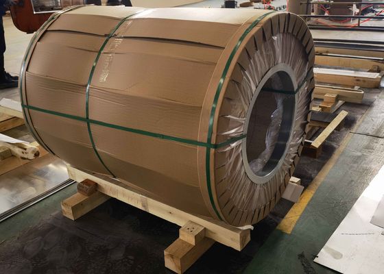 Beyaz Ön Boyama Alüminyum Bobin 0.6mm Kalınlığı Hafif Yapılar İçin