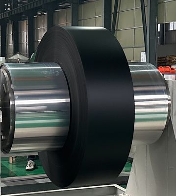Alüminyum Alaşımlı 3003 H24 Siyah Renkli Alüminyum Bobin Ön kaplamalı Alüminyum Şerit Bobin 300mm Genişlik 1.00mm Kalınlık