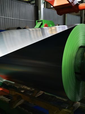 0.15-1.5 mm Kalınlığı Çatı ve tavan için PE / PVDF / SMP kaplama için önceden boyanmış alüminyum bobinleri,