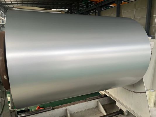 Alaşım 8011 H14 Gümüş Renkli Kaplı Alüminyum Yaprak 0.23mm Kalınlıklı Gıda Sınıfı Şarap Kapakları Yapımı İçin Önçe Boyanmış Alüminyum Bobine