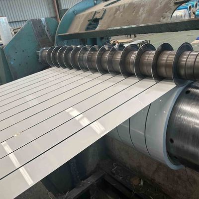 Alaşım 3003 H24 160mm Genişliği 1.00mm Gümüş Rengi Alüminyum Şerit Kanal Mektubu için Kullanılır Alüminyum Ya Da Ad Takımı Tabela