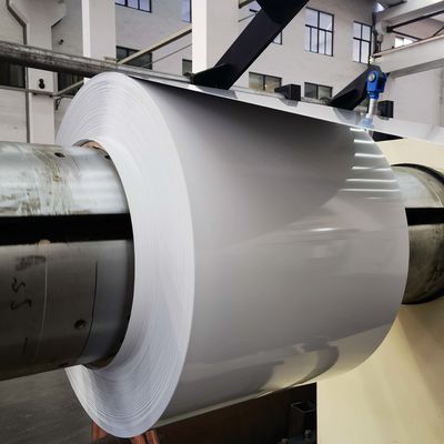 Yüksek Çarpışma Direnci 10um Arka Kaplama Kalınlığı ile Renkli Kaplı Alüminyum Yaprak