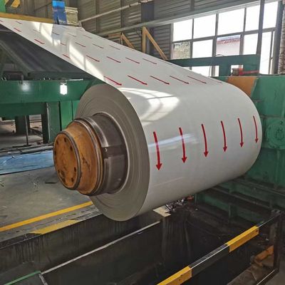 3105 H24 Metal Çatı Çukurları için Koruyucu Lak Kaplı Ön Boya Alüminyum Bobin