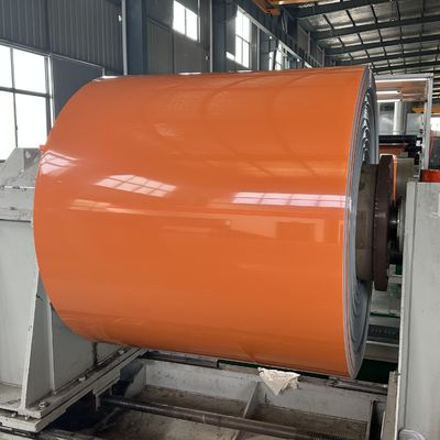 Alaşım 1100 0.1mm Mekanik parça işleme için önceden boyanmış renkli kaplı alüminyum bobini