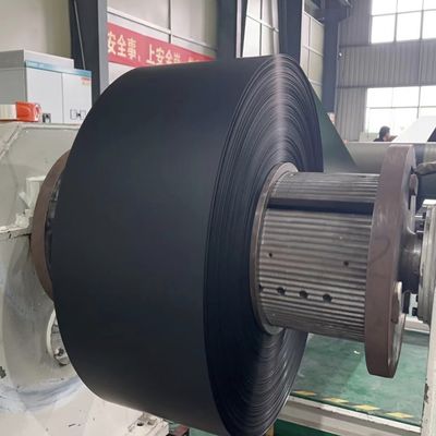 Siyah 0.6mm Renkli Kaplama Alüminyum Bobin Akış Lini Taşıyıcı Kemeri