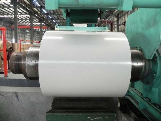 Alaşım 3005 Beyaz Renk 0.65mm Kalınlığı 1000mm Geniş Beyaz Renk Kaplama Alüminyum Çamaşır makineleri ve kurutucular üretimi için