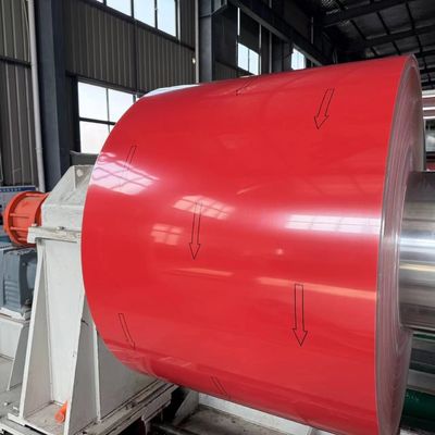 Reklam ekran panoları için alaşım 1060 1.0mm Renkli Kaplama Alüminyum Bobini