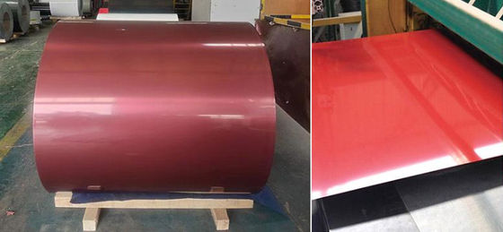 A1060 0.5mm-1000mm Çok Renkli Özel Renkli Kaplama Alüminyum Bobini