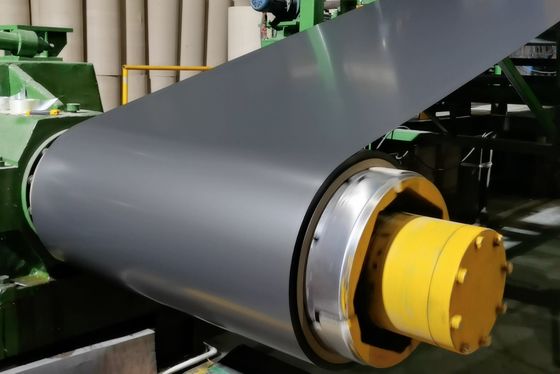 Alüminyum Alaşımı 3003 0.80mm Kalınlığı Perde Duvarları için Mimarlık Ön Renkli Alüminyum Bobine Fasad Panel Üretimi