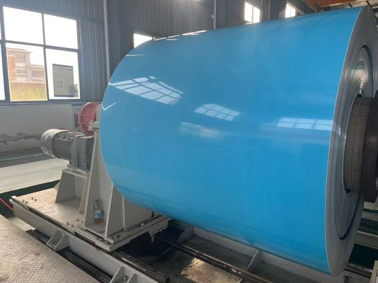 0.70*1250mm 3003 Alaşım Ön Boyama Alüminyum Bobin Özel Kalınlık Renk Kaplı Alüminyum Yaprak Duvar Cephesi Panosu