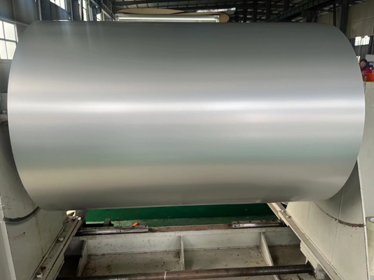 0.045 X 36 inç Alaşım 3105 Kynar PVDF Mat Gri Ral 7046 Renkli Ön Boyalı Alüminyum Rulo, Alüminyum Çatı Kaplama Levhası İçin
