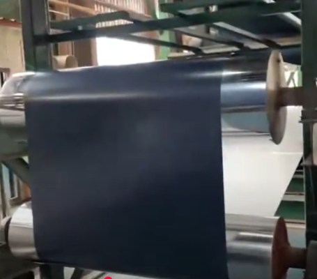 Bina Dekorasyonu Alaşım 1060 H24 Renkli Kaplamalı Alüminyum Levha 0.28 X 914mm Ral 9016 Alüminyum Kompozit Panel Üretimi