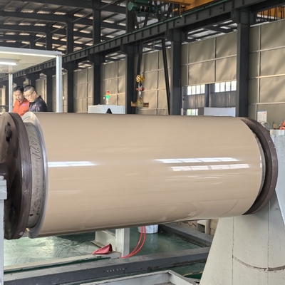 Alüminyum alaşım 3105 0.80mm kalınlıkta perde duvarları için mimari önceden boyanmış alüminyum bobin