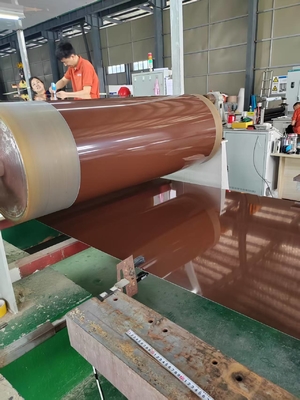 Lambalar ve Güneş Enerjisi için AA3003 H24 1.5MM önceden boyanmış alüminyum bobini