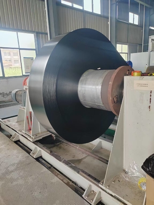 Alaşım 3105 Siyah Renk 0.65mm kalınlığında 350mm genişliğinde PE Pre boyalı alüminyum bobin oluk yapımı