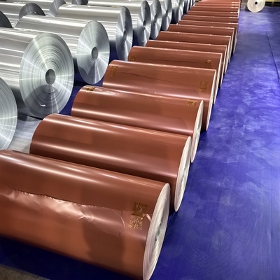 0,08 mm Kalınlığında AA1100 Kalite Renkli Alüminyum Folyo Çatı Sistemlerinde Kullanılır