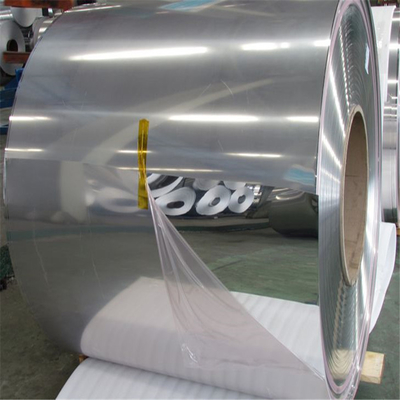 Anodlu Ayna Alüminyum Bobin 1085 H18, 0.6mm Kalınlığı Güneş Kolektorları için %95 Kasılma