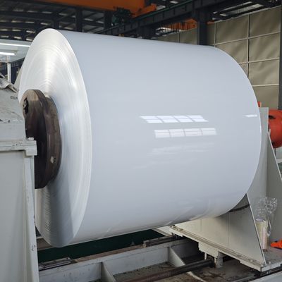 Alaşım 3105 0.23mm Pastırma vitrinleri için önceden boyanmış alüminyum sarmal