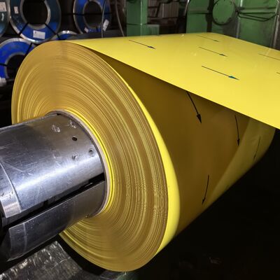 Alaşımlı 3003 0.8mm Renkli Kaplamalı Alüminyum Rulo, Geçici Kiosk İçin