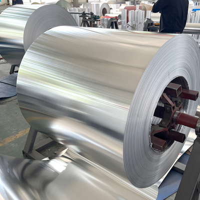 Alaşım 3003 lamba kabukları için 0.1mm Renkli Kaplı Alüminyum Bobin Yaprak