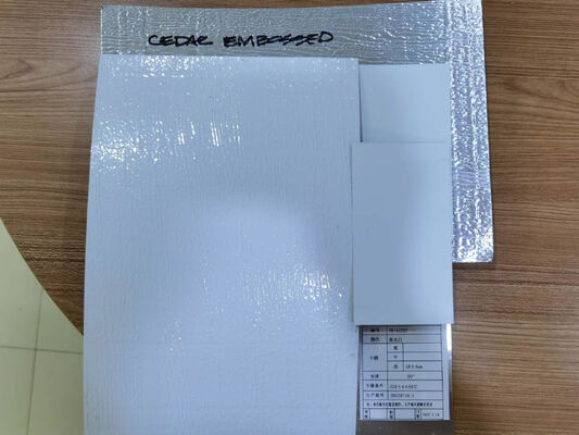 Polyester Renkli Boyalı Stucco Kabartmalı Alüminyum Levha 0.5mm Kalınlık Dış Cephe Kaplama ve Çatı Kaplama İçin