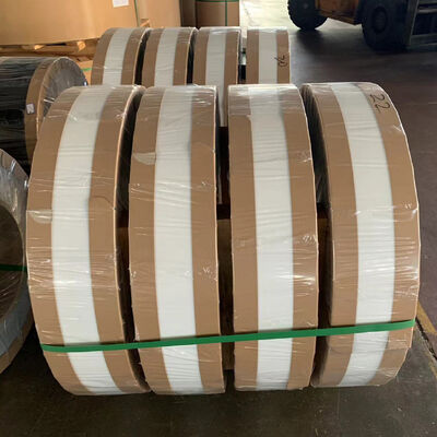 .019 inç x 10 1/2'' oluk imalatı için kaplamalı alüminyum rulo