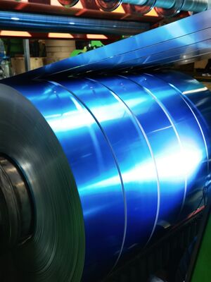 Ön kaplama kanal harfi Alüminyum sarmal Alüminyum alaşımı 3003 H24 Temper Beyaz Renk 300mm Genişlik 1mm Kalınlık İşaret Yapımı için