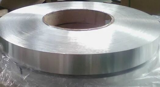 Rulo Edilebilir Sırt Havalandırma Bandı Yapımı için 0.10mm Kalınlık 45mm Genişlik Boyalı Alüminyum Folyo Bobin