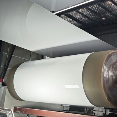 Bina cepheleri ve duvar kaplamaları için PVDF boya ile mermer desen kaplı önceden boyanmış alüminyum sarmal