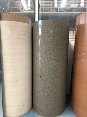 Çatı için dayanıklı alüminyum levha 1 milimetre kalınlığında alaşım 3105 H24 Uzun süreli hava durumuna dayanıklılık için PVDF boya kaplaması ile önceden boyanmış bobin