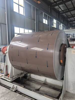 Bina cepheleri ve duvar kaplamaları için PVDF boya ile mermer desen kaplı önceden boyanmış alüminyum sarmal