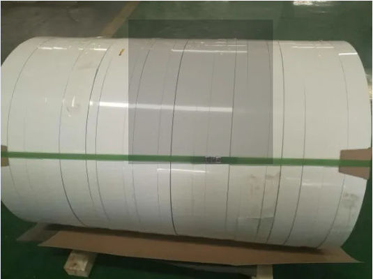 PE Kaplama Parlak Beyaz 0.76mm H26 Ön Boyalı Alüminyum